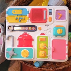 Colorful Activity Play Center for Kids